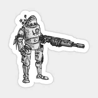 Battle Bot Sticker